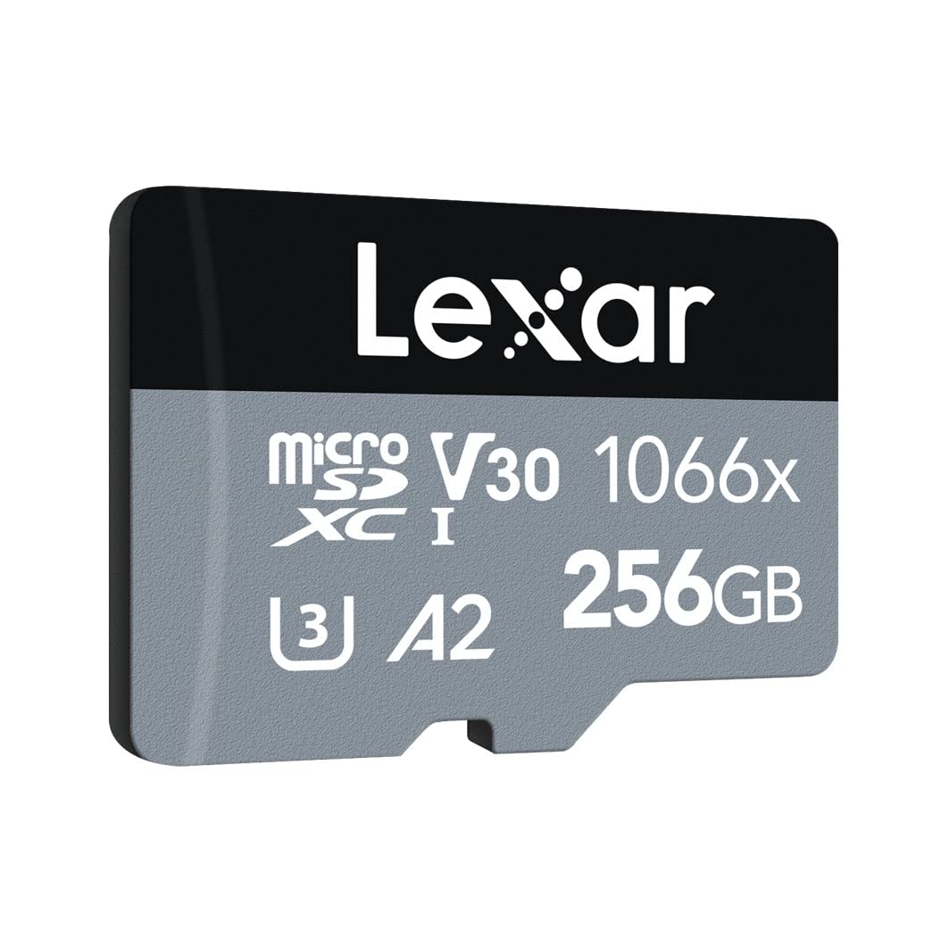 Lexar Professional 256GB 1066x Micro SDXC U3, UHS-1, A2