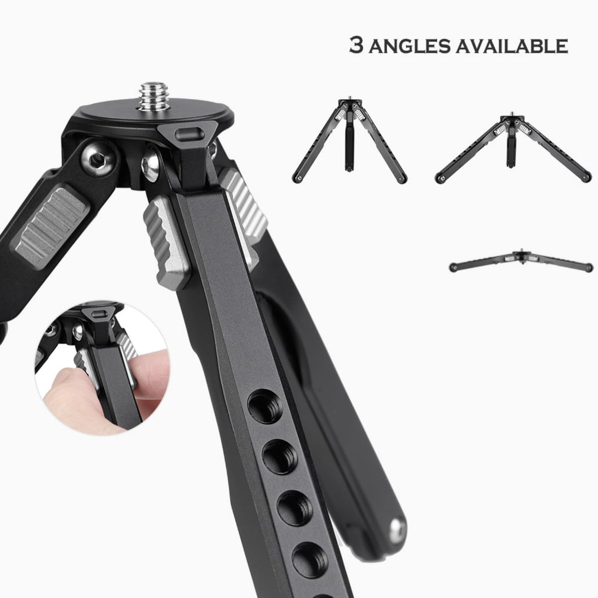 Leofoto SPIDER MT-04 Mini Table Tripod And LH-30 Ball Head - Max Load 5kg