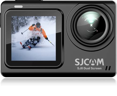 SJCAM SJ8 Dual Screen Sports Action Camera With Mic,2.33'/1.3' Dual Touch Screen Super Night Vision