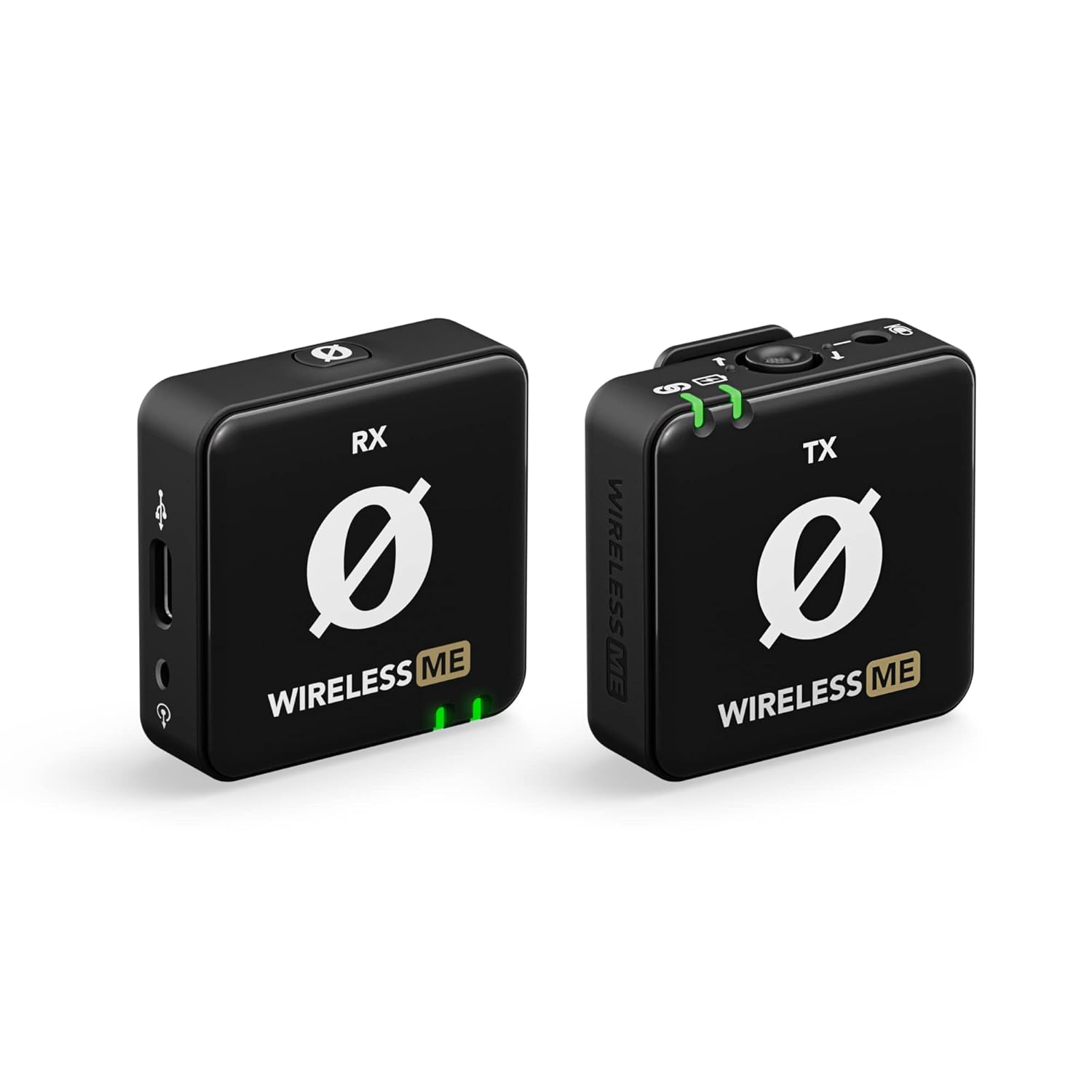 Rode Wireless Me Single  Ultra-Compact Wireless Microphone System with Built-in Microphones, Gain Assist Technology and 100 M Range for Filmmaking, Interviews and Content Creation