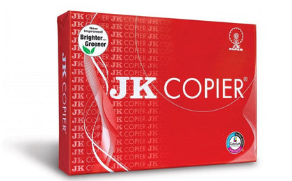 JK Copier A4 75 GSM,500 Sheets White Color Paper,10 Reams