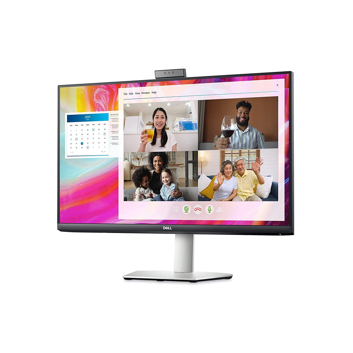 Dell S2722DZ Video Conferencing Monitor QHD IPS Panel HDMI,DP,USB