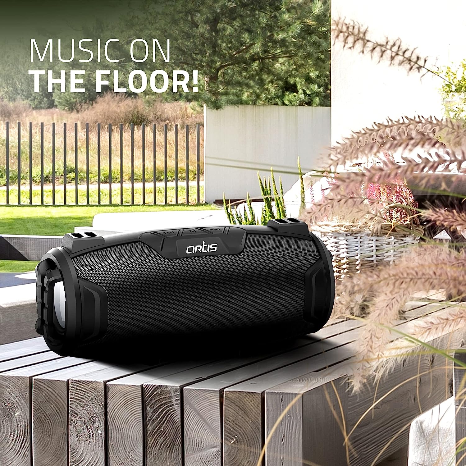 Artis BT36 Wireless Portable Bluetooth Speaker USB,FM Radio,TF Card,AUX in