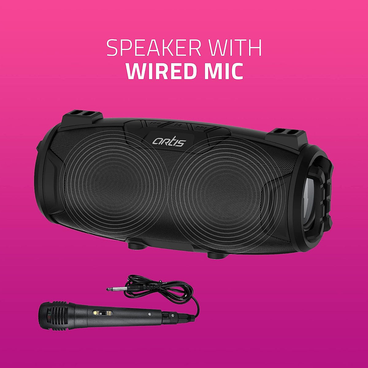 Artis Bluetooth Speaker Fm Radio Usb Artis BT36 Wireless Portable