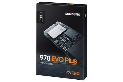 Samsung Evo Plus 970 1TB SSD PCIe NVMe M.2 Internal Solid State Drive MZ-V7S1T0BW
