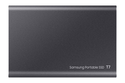 Samsung T7 Portable SSD 1TB With USB3.2 External Solid State Drive Upto 1050MB/s MU-PC1T0T/WW-Gray