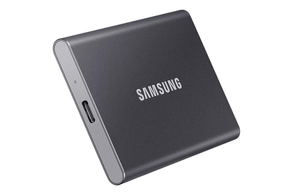 Samsung T7 Portable SSD 2TB With USB3.2 External Solid State Drive Upto 1050MB/s MU-PC2T0T/WW-Gray