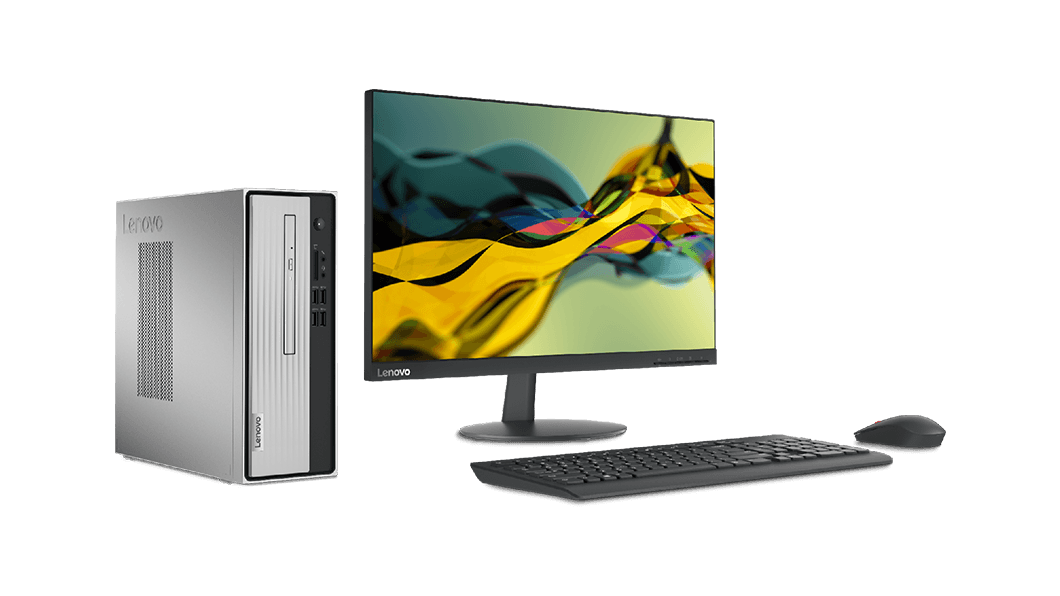 Lenovo IdeaCentre 3 Desktop 10th Gen Intel Core i5-10400 8GB RAM 1TB HDD Windows10 MS Office 2019 ,No monitor