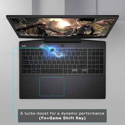Dell Inspiron 15 G3 3500 Gaming Laptop 10th Gen Intel Core i7-10750H 16 GB 1 TB HDD + 256 GB SSD 4 GB GTX 1650 Graphics Windows 10 15.6