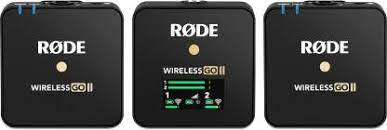 Rode Wireless Go II Dual Channel Wireless Microphone System, Black
