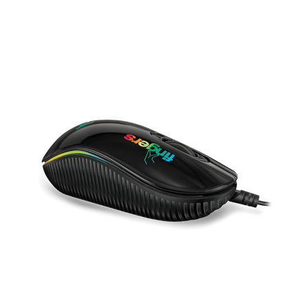 Fingers RGB Breathe Wired Mouse Light Weight & With Latest Optical Technology