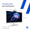 HP All-in-One, AMD Ryzen 5 7520U (16GB LPDDR5, 512GB SSD) IPS, Three-Sided, Micro-Edge, Anti-Glare, FHD, 23.8''(60.5 cm), Win 11 Home, Office 24, 5.27kg, FHD IR Camera, 24-CR027IN