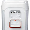 JBL Partybox 120 Wireless Bluetooth 160W Party Speaker, AI Sound Boost, Futuristic Light Show, Upto 12Hrs Playtime,Multispeaker Connection by Auracast, Guitar & Mic Input, Splashproof (White)