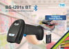 TVS ELECTRONICS BS-I201 S Bluetooth Barcode Scanner | Wireless connectivity Upto 25 Meters | Scans Both 1d and 2D bar Codes | Offline Storage Mode with 512000 Characters