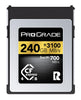 ProGrade Digital 240GB CFexpress 4.0 Type B Memory Card (Gold)-PGCFX240GBTNA
