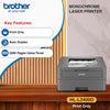 Brother HL-L2400D Automatic Duplex Laser Printer with 30 Pages Per Minute Print Speed (Best in The Category), 64 MB Memory, 250 Sheet Paper Tray, USB Connectivity, 3,000 Pages Inbox Toner