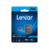Lexar High-Performance microSDXC 633x 256GB UHS-I Card w/SD Adapter - LSDMI256BBNL633A