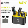 Hollyland Lark C1 MFi Certified Wireless Lavalier Microphone USB-C 11.5g 200m Range Live Streaming Vlog Wireless Microphone