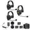 Saramonic WiTalk-WT3S 3-Person Full-Duplex 1.9GHz Wireless Single-Ear Headset Intercom System