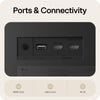 LG 32U701SB 80 cm (31.5 Inch) UHD (3840 x 2160) Smart Monitor with webOS26, Wi-Fi, Bluetooth, Miracast, AirPlay, Speakers 5WX2, HDMI, USB-A, Slim Stand, 3-Side Virtually Borderless (Black)