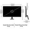 LG 32U701SB 80 cm (31.5 Inch) UHD (3840 x 2160) Smart Monitor with webOS26, Wi-Fi, Bluetooth, Miracast, AirPlay, Speakers 5WX2, HDMI, USB-A, Slim Stand, 3-Side Virtually Borderless (Black)