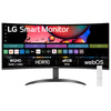 LG 34SR65QC Curved (1800R) UltraWide 21:9 Smart Monitor, 34