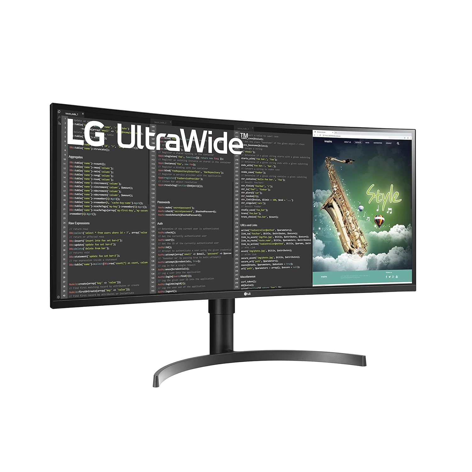 【ジャンク品】LG 35インチディスプレイ 35WN75C LG 35WN75C Curved UltraWide WQHD LED Monitor Inbuilt Maxxaudio