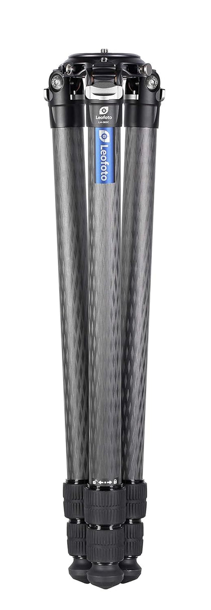 Leofoto LM-363C Summit Series Systematic Bowl Travel Tripod Legs Carbon Fiber Leg Section 3