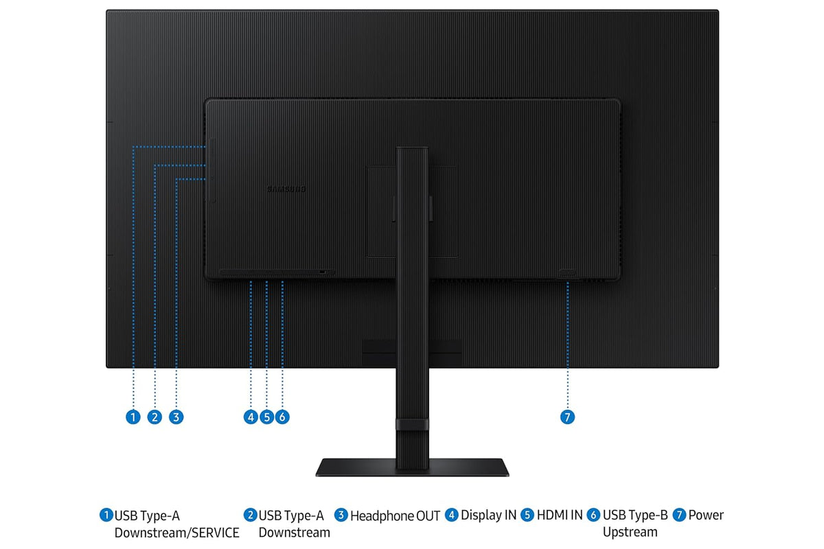 Samsung 37 Inch 4K ViewFinity S8 Monitor | UHD 3840 x 2160 |1.07 Billi ...