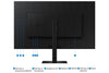 Samsung 37 Inch 4K ViewFinity S8 Monitor | UHD 3840 x 2160 |1.07 Billion Colors| 5ms|Ports-USB-B/HDMI/DP/Headphone/LAN | HDR10 | Easy Setup Stand | Ergonomic Design| LS37D800EAWXXL | Black