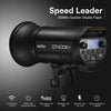Godox QT400IIIM Studio Flash, Godox 2.4G Wireless Control, 40W Modeling Lamp, 1/8000s HSS Strobe Monolight Compatible with Bowens Mount for Studio, Shooting, Location and Portrait Photography