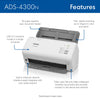 Brother ADS-4300N Network Desktop Scanner