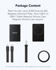 Lexar SL500M 1TB Portable External SSD with Magnetic Set, Portable USB3.2 Gen2 SSD, Up to 2000MB/s Read Slim External Solid State Drive with iPhone 15 Series/Mac/PS5/XBOX/Laptop/PC