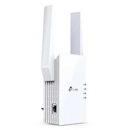 TP-Link AX1500 Wi-Fi 6 Range Extender, Up to 1500 Mbps Speed, Next-Gen Dual Band WiFi Booster, Wireless Repeater with Gigabit Port, 2 External Antennas, Easy Set-Up (RE505X)