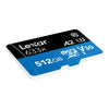 Lexar 512GB microSDXC High-Performance 633x Card with Adapter