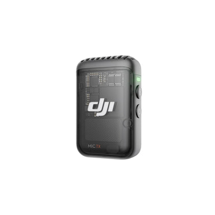 DJI Mic 2 Transmittier 14 Hour Internal Recording , 6 Hr Battery Noise Cancellation For Youtube, Vlog Shadow Black