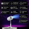 Portronics BEEM 540 4K Ultra HD Support, Home Projector, 4000 Lumens, Wi-Fi, Bluetooth, Auto-Focus, Auto Keystone, Streaming Apps, Adjustable Stand, Wall Mount, 720p Native, HD Theater Display, White
