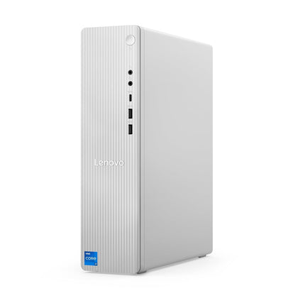 Lenovo IdeaCentre Tower 13th Gen Core i5-13420H (8GB RAM/512GB SSD/Integrated Intel UHD Graphics/Windows 11/Microsoft 365 Basic + Office Home 2024/USB Calliope Keyboard & Mouse/Grey), 90XW0055IN