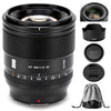 VILTROX 56mm F1.2 Pro XF-Mount Lens for Fuji, 56mm f/1.2 XF APS-C Autofocus Large Aperture Lens for Fujifilm Fuji X-Mount X-A7 X-E4 X-H1 X-Pro3 X-S10 X-T4 X-T5 X-T30 XT30II X-T200 X-H2S X-S20 X-M5