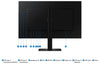 Samsung LS27D604UAWXXL ViewFinity S6 QHD IPS Panel Monitor USB Type-C, 100Hz, LAN Port, DP, KVM Switch,Easy Setup 27