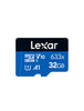 Lexar 32GB 633x microSDHC UHS-I Card Blue Series