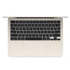 Apple MC6A4HN/A MacBook Air (Apple M4 Chip/24 GB/512 GB SSD/MacOS Sequoia/Liquid Retina), 34.46 cm (13.6 inch), Starlight