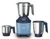 Philips HL7773/01 800-Watt Mixer Grinder with MicroGrind Technology | 3 Stainless Steel Jars (1.5L, 1L, 0.3L) | 3-Speed Control | Durable Plastic Body | Blue Colour | 2-Year Warranty
