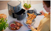 PHILIPS Essential Air Fryer (Slate Grey, HD9200/60, 4.1L, 0.80 kilograms), 1400 Watts