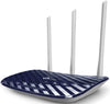 TP-Link AC750 Dual Band Wireless Cable Router, 4 10/100 LAN + 10/100 WAN Ports, Support Guest Network and Parental Control, 750Mbps Speed Wi-Fi, 3 Antennas (Archer C20) Blue, 5 GHz