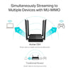 TP-Link Archer C64 AC1200 Dual-Band Gigabit Wi-Fi Router, Wireless Speed up to 1200 Mbps, 4×LAN Ports, 1.2 GHz CPU, Advanced Security with WPA3, MU-MIMO, Beamforming, Black