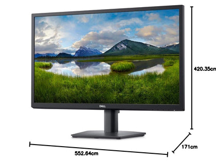 Dell E2423H Full HD LCD Monitor VA Panel, Anit Glare 1920 X 1080 @75Hz 5ms Fast 23.8