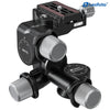 Leofoto GW-01 3 Way Geared Head with QR Plate