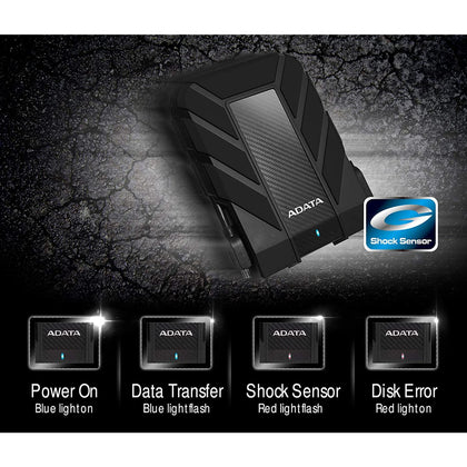 Adata HD710P Pro ShockProof WaterProof External Hard Drive 1TB