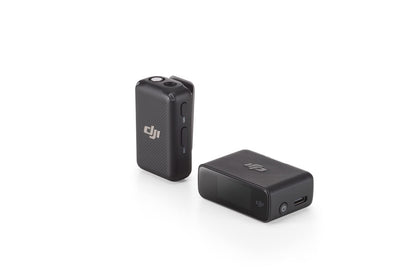DJI Mic ( 1 TX + 1 RX ) Wireless Lavalier Microphone 250m Range Compact & Light Weight, 14Hour Recording